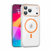 Premium Transparent Magnetic PC Shockproof Phone Case for 15 16 17 Pro Max High Cost-Performance Ratio Minimalist Design 6
