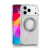 Premium Drop-Proof Transparent Phone Case with 2.5mm Acrylic 360°Magnetic Stand for iPhone 17/16/15/14/13 Pro Max
