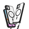 Four Corners Anti-fall Shockproof TPU+PC Magnetic Phone Case Lanyard Hole for 16 Pro Max/15 Pro/14/13/12/11 Luxury Design