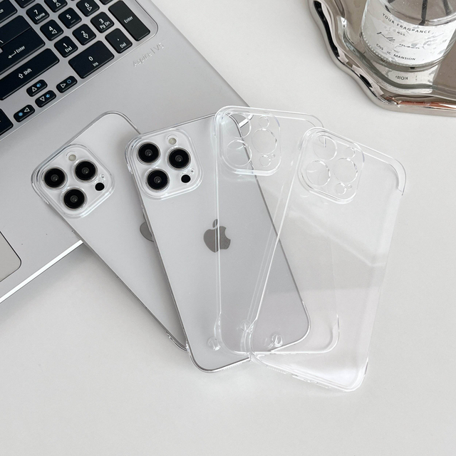 Hot Sale Popular Fashion High Transparent PC Shockproof Wholesale Phone Case for 17 Pro Max and All Series