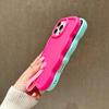 Factory Wholesales Popular Macaroon Plain Lanyard Soft TPU Mobile Phone Case for iphone 18 | iphone 15 Pro Max