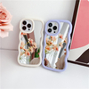 Sast Selling Custom New Popular Luxury Wave Edge TPU Shockproof Multi-color Macaroon Mirror Phone Case for