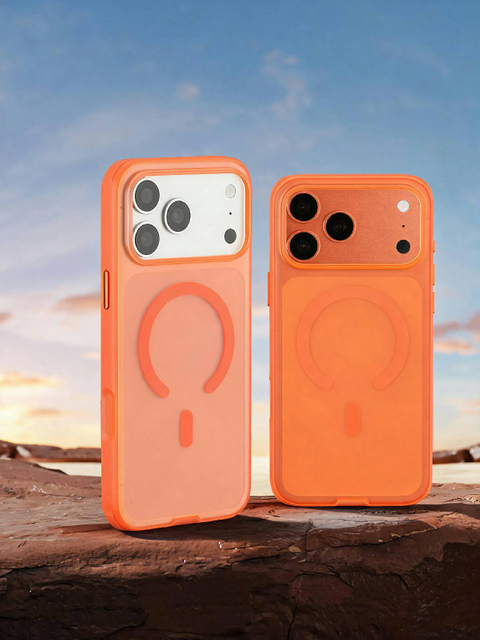 New Arrival Premium Luxury Soft Touch Shockproof Anti-Fingerprint Magnetic Protective Phonecases for iPhone All Series