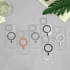 Factory Price Clear Magnetic Wireless Shockproof Phone Case Transparent PC for 16 15 14 13 12 11 Pro Max