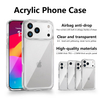 Ins Style High-quality Acrylic Phone Case for iPhone 17 Pro Max 16 15 14 13 12 11