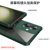 Wholesale 2-in-1 Transparent PC Back TPU Lens Protective Case Acrylic Shockproof Mobile Phone Cases for iPhone and OPPO