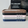 Premium 2-in-1 Magnetic Attachment Frame Textured Transparent TPU+PC Phone Case Heat Dissipation Luxury Design 6 Colors for