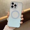 Removable Translucent Splicing Case for iPhone 16 Pro Max Matte Shockproof Magnetic Hard PC Cover