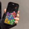 Colorful Floral Pattern Soft TPU Silicone Phone Case for iPhone for Xiaomi Redmi for Huawei Infinix Tecno-Versatile Mobile Cover