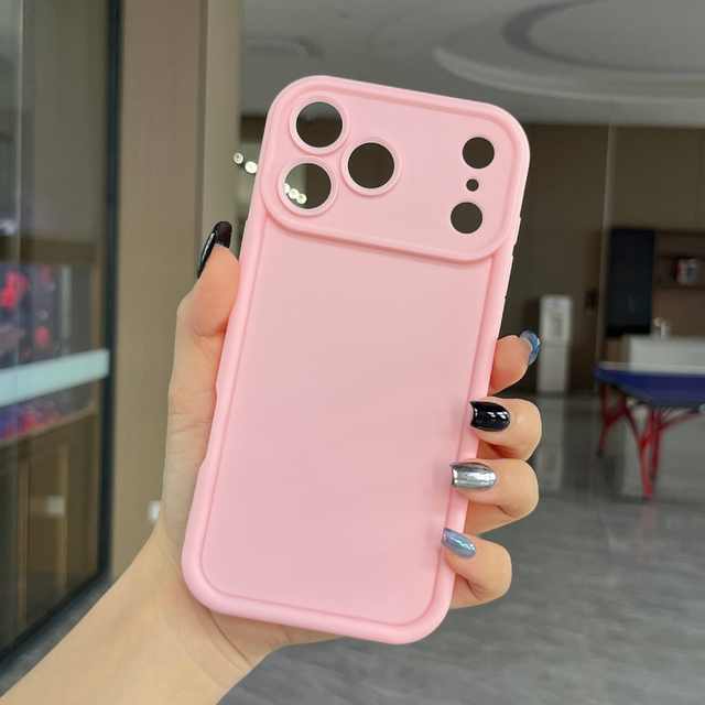 New Design 8 Colors TPU Shockproof Waterproof Mobile Phone Cases Beautiful Pure Color Phone Cover for for