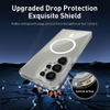 High-Quality 2.5mm Transparent Acrylic Magnetic Phone Case TPU Wireless Charging for Samsung S26 for iPhone 17promax