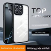 Wholesale HD Clear Fine Hole Phone Case Frosted Edge Cover for iPhone 16 15 14 Pro Max Plus