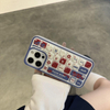 Cute 3D Cartoon Keyboard Case for iPhone 15 14 13 Pro Max Mobile Phone Cases with Decompression Kitty Toy