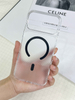 PC Carbon Fiber Shockproof Magnetic Wireless Charge Transparent Design Phone Case for 17 Promax 16 15 14 13
