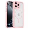 New Arrival Popular Transparent Magnetic Waterproof 360 Protection Full Body Case for 17 16 15 14 13 12 11 Pro Max