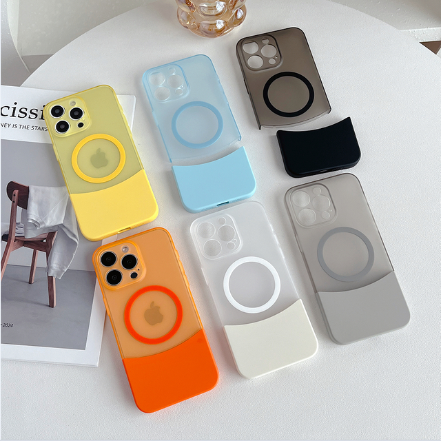 Popular Magnetic PC Material Phone Case for iPhone 16 15 14 13 12 Pro Max Plus Mobile Phone Protector Cover