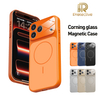 Hot-seller Stylish Hard PC Back Case with Shockproof Corning Glass for iPhone 16 15 14 13 12 Cover Phone Case
